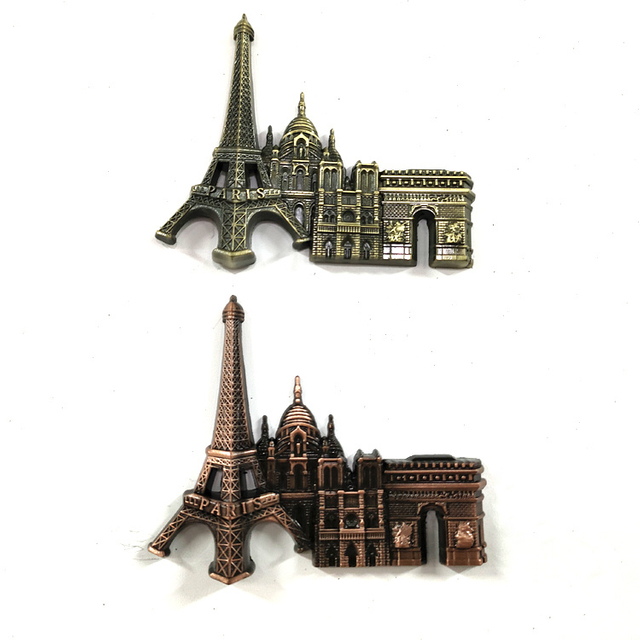 Wholesale Custom Metal Tourist Souvenir France Paris Bottle Opener