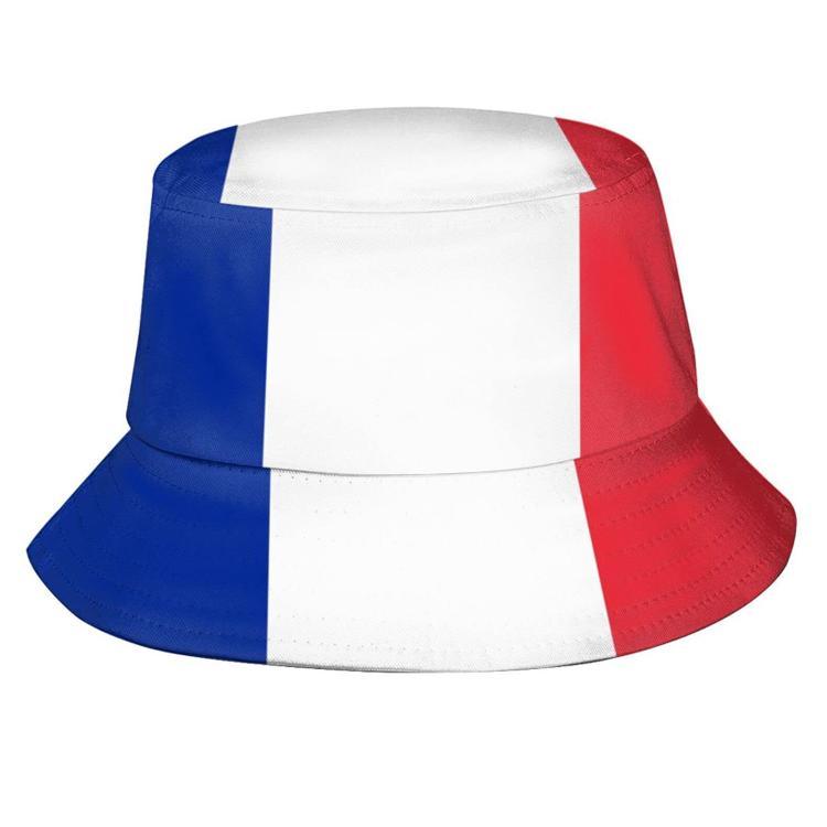 Custom Logo Print Double Sided Breathable Flag Tourist Souvenir London England Bucket Hats