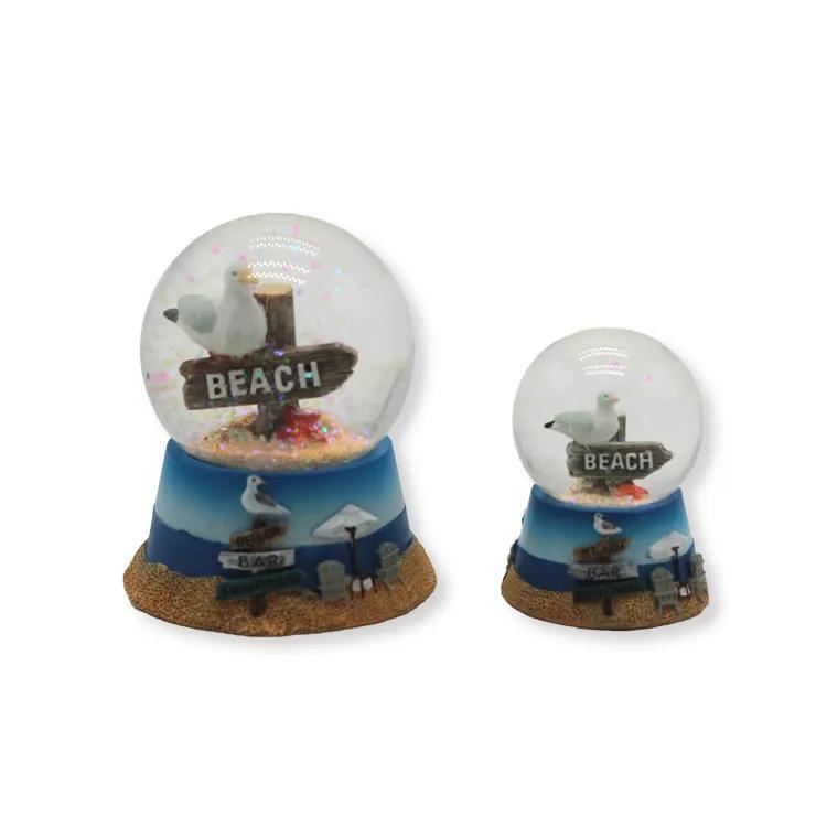 Custom Resin Country City Snowball Greece Souvenir Snow Globe