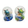 Custom Logo Resin Florida Maldives Tourist Souvenir Tropical Beach Fish Turtle Snow Ball Souvenir Snow Globe