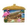 Custom Logo Beach Tourist Souvenir Resin Photo Frame Flamingo Picture Frame