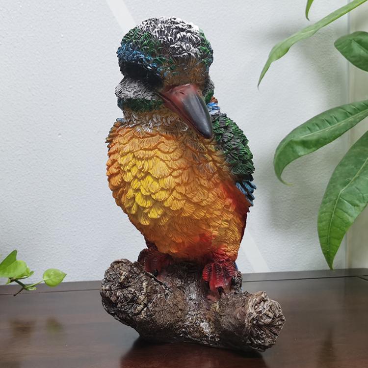 Custom Polyresin Craft Garden Yard Decoration Resin Animal Statue Bird Figurine