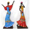 Special OEM Resub Colorful African Black Woman Figurine / Statue