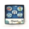 Customized Crystal Dome Fridge Magnets Tourist Souvenir Glass Fridge Magnet