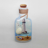 Custom Printed Nautical Style Resin Souvenir Fridge Magnet with Shell