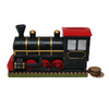 Classic Vintage Home Decor Resin Piggy Bank Train Car Models Decorative