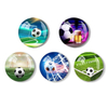 Custom Logo Shaped Resin Printing Soccer Football Souvenir Fridge Magnet