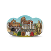 Custom Resin Printed Tourist Italy Roma Souvenir Fridge Magnet