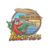 Custom Resin Printing Beach Tourist Parrot Panama Souvenir Fridge Magnet