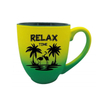 Custom Logo Gradient Color Soft Touch Caribbean Beach Souvenir Mug