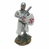 Wholesale Custom Polyresin Craft Tourist Souvenir Crusader Knight Figurine Ornament Resin Crusader Statues