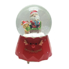 Wholesale Polyresin Craft Christmas Decoration Santa Claus Snow Globe