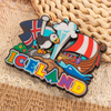 Factory Custom Logo MDF Wood Puffin Reykjavik Iceland Souvenir Fridge Magnet