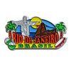 Factory Custom Logo Rio De Janeiro Christ The Redeemer Souvenir Brasil Rubber Fridge Magnet