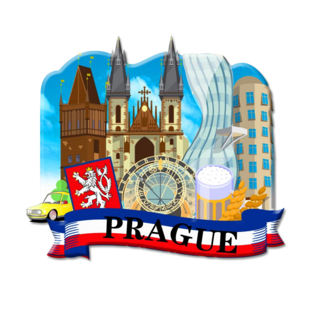 Factory Custom Logo Shaped Resin Printing Moscow Russian Russia Souvenir Fridge Magnet