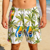 Wholesale Tourist Souvenir Tropical Hawaii Beach Shorts Custom Summer Men's Beach Shorts