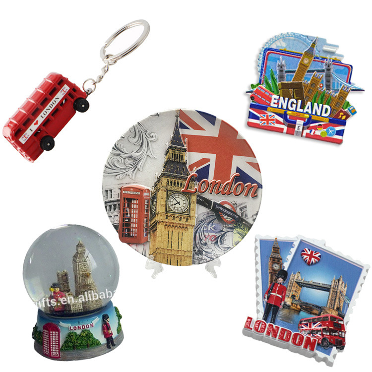 Customized Resin Printed Travel Souvenirs Fridge Magnet London UK Souvenirs Fridge Magnet