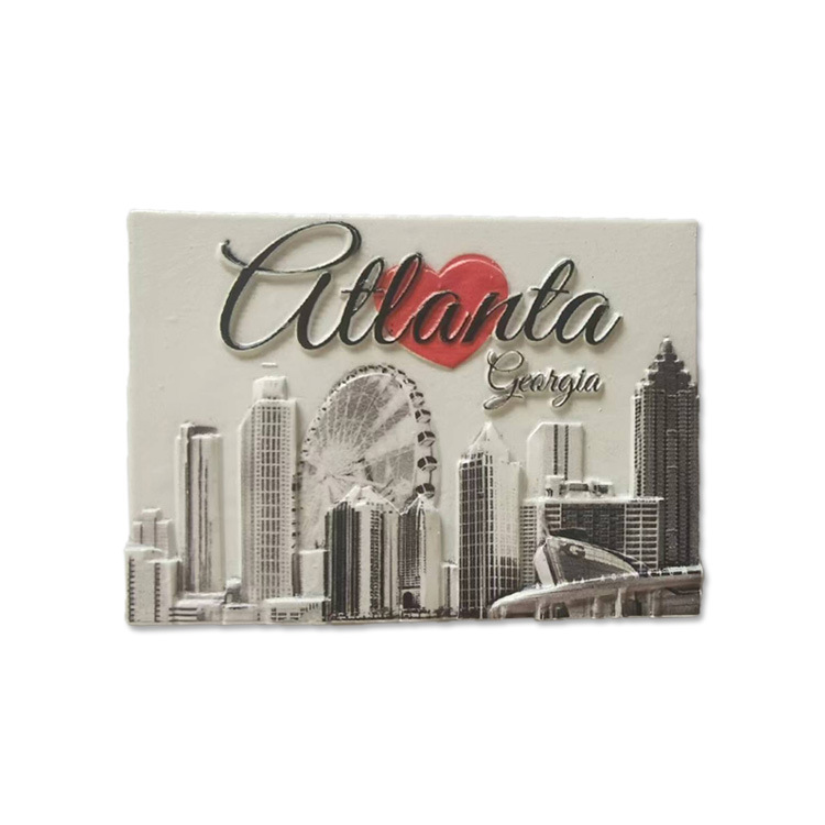 Resin Magnet Souvenir Collection Orlando City Souvenir Fridge Magnet