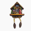 Resin Handmade Painted Austria Germany Cuckoo Clock Souvenir Fridge Magnet