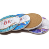 Custom Promotional Ceramic Coaster Set Round Marble Coaster