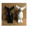 Factory Wholesale Electroplate Gold Christmas Deer Ceramic Christmas Decoration Elk