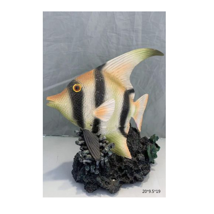 Factory Home Decor Ornament Sea Animal Figurine Resin Tropical Fish Statue