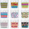 Factory Wholesale Print Women Boho Canvas Beach Bag Mandala Tote Bags