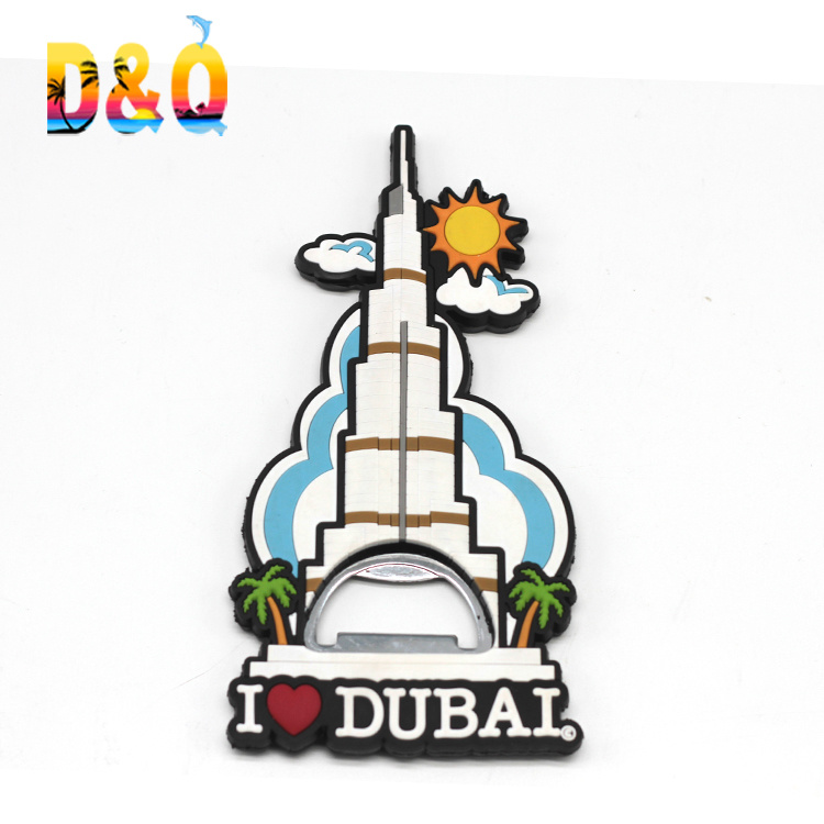 Custom PVC Souvenir Magnet Rubber Refrigerator Magnets