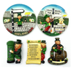 Wholesale Resin Fridge Magnet St. Patrick′ S Day Dublin Lucky of Irish Gift Ireland Souvenir Magnet