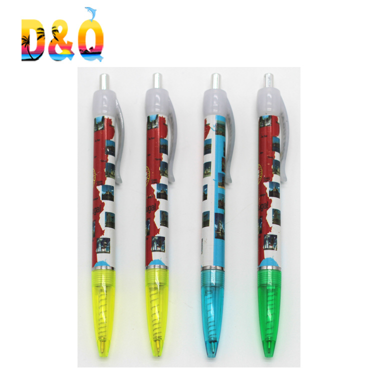 Wholesale Custom Promotion Gift Tourist Ballpoint Souvenir Pen