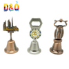 Wholesale Custom Tourist Souvenir Metal Alloy Craft Dinner Bell Bottle Opener