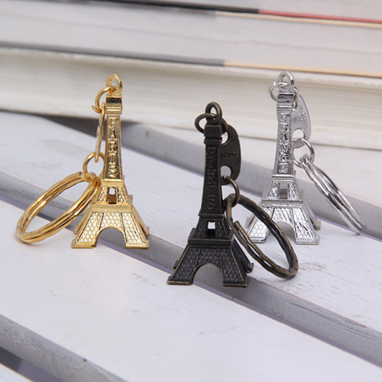 Wholesale Custom Metal Zinc Alloy Tourist Souvenirs Large Eiffel Tower Statue Decor