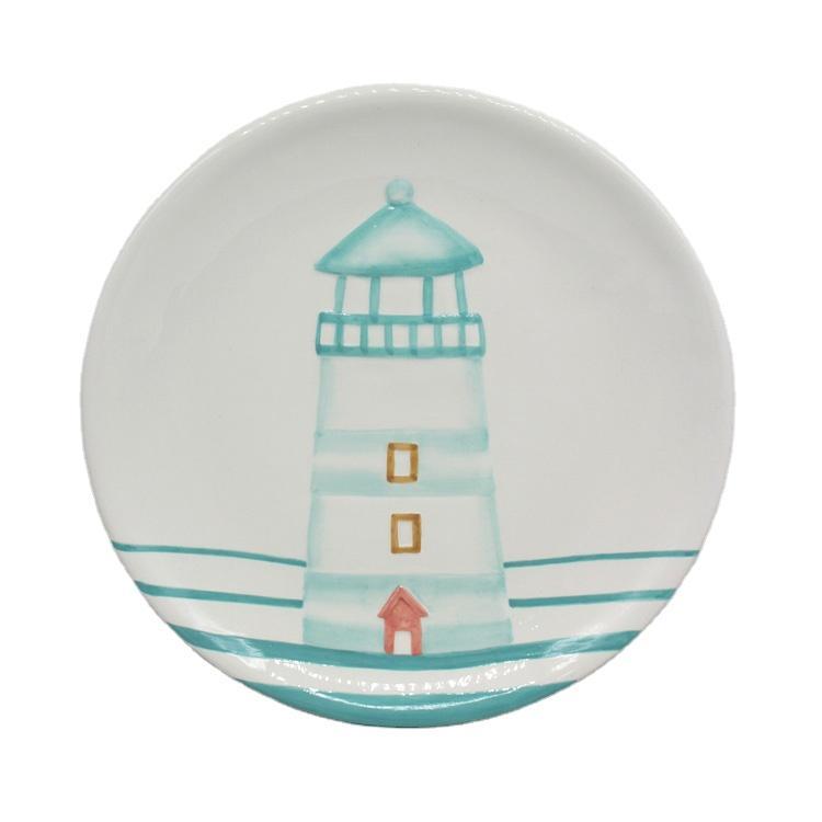 Creative Ocean Ceramic Fish Shaped Plates for Home Decor