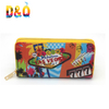 Wholesale Tourist Souvenir Gift Card Holder Wallet Customized Lady Wallet Women Long PU Wallet