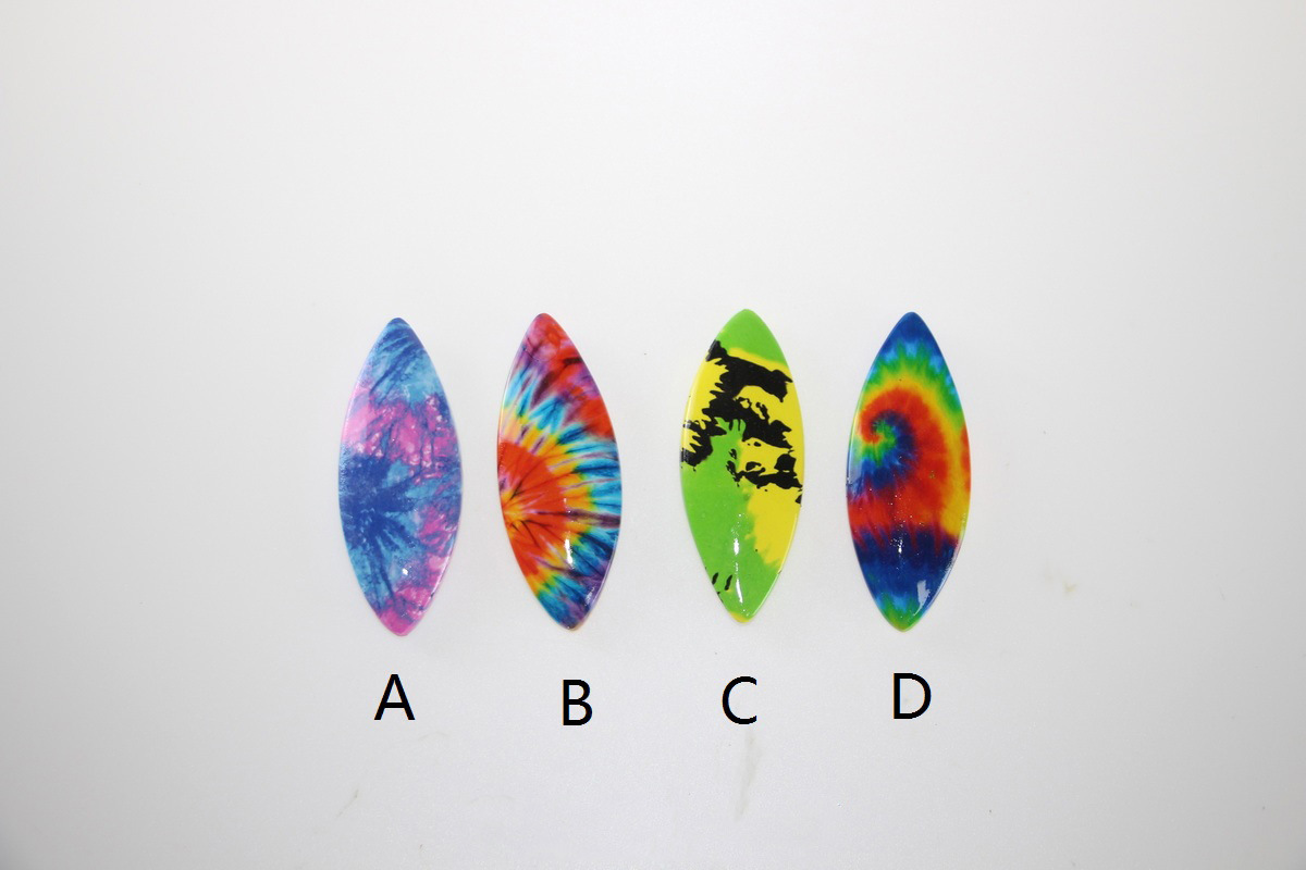 Custom Resin Beach Tie Dye Fridge Magnet Souvenirs Gift for The Caribbean