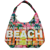 Custom Logo Canvas Women Tropical Summer Souvenir Tote Bag Flamingo Beach Bag