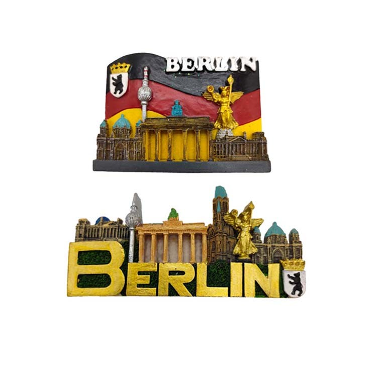 Custom Country City Logo Germany German Souvenir Fridge Magnet