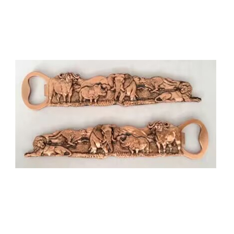 Custom Shape 3D Metal Antique Copper Plated Sexy Girl Bottle Opener