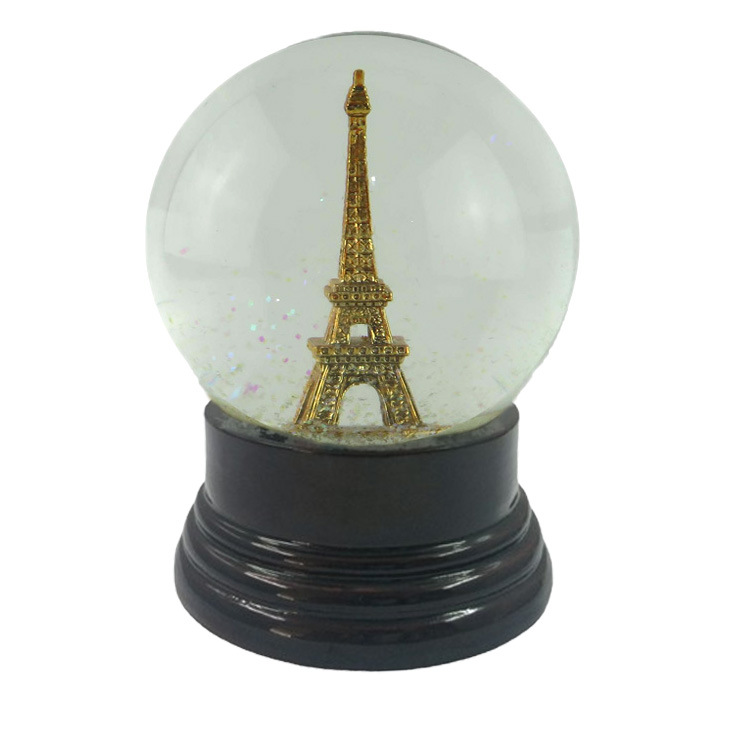 Manufacturer Wholesale Custom Resin Big 3D Building New York Souvenir Snow Globe