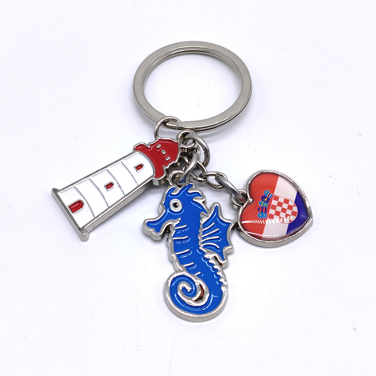 Wholesale Customized Zinc Alloy Holland Souvenir Amsterdam Keychain