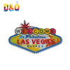 Wholesale Custom Resin Printing Welcome to Las Vegas Tourist Gift Las Vegas Souvenir Fridge Magnet