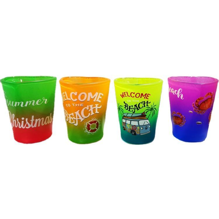 Custom Logo Funny Unique Beach Souvenir Hawaii Tiki Shot Glass