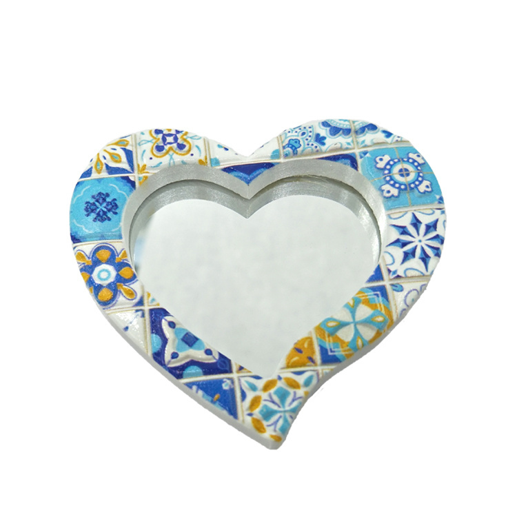 Custom Printing Blue and White Porcelain 3D Effect Lisbon Porto Portugal Souvenir Ceramic Fridge Magnet