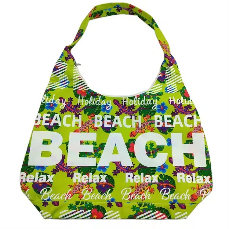 Custom Logo Printing Canvas Toucan Sloth Beach Tote Bag Costa Rica Souvenir Bag