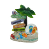 Wholesale Custom Island Palm Tree Tropical Beach Souvenir Jamaica Snow Globe