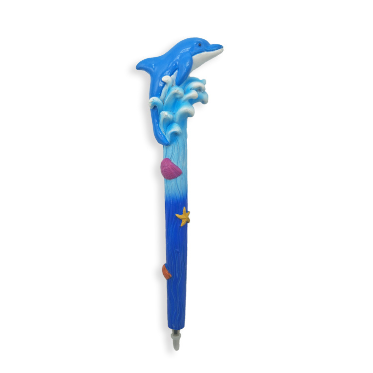 Wholesale Custom Shape Tourist Souvenir Resin 3D Flamingo Pen