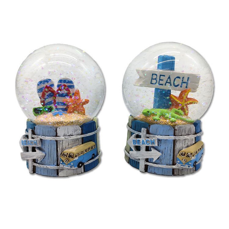 Custom Resin Travel Gift Dolphin Nautical Sailboat Lighthouse Croatia Souvenir Snow Globe