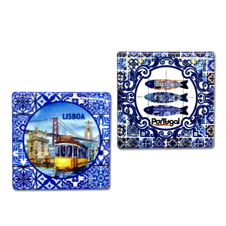 Custom Printing Fatimas Hand Souvenir Evil Eye Fridge Magnet Ceramic Ref Magnet