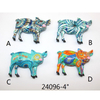 Custom Tourist Souvenir Animal Pig Refrigerator Magnets Cute Resin Pig Fridge Magnet