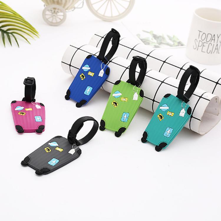 Wholesale Personalized Soft Rubber PVC Custom Luggage Tag